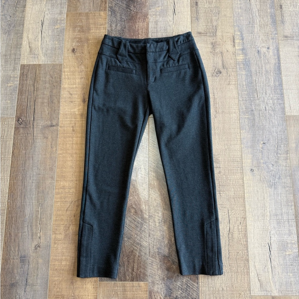 CAbi Black Slim Ankle Pants